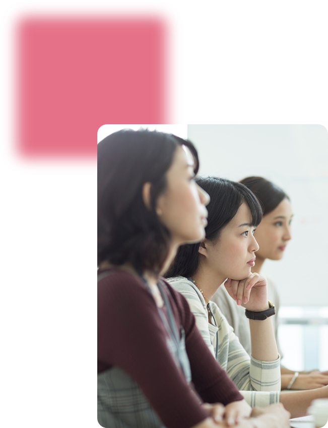 「誰がつくるか」で、成果は変わります。 イメージ02