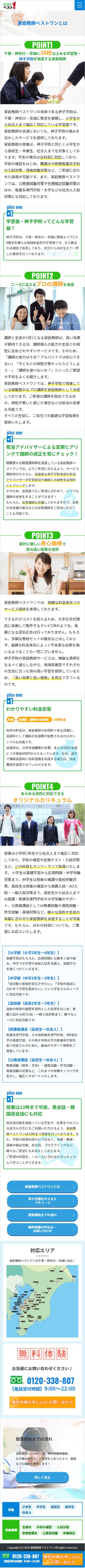 家庭教師ベスト1様