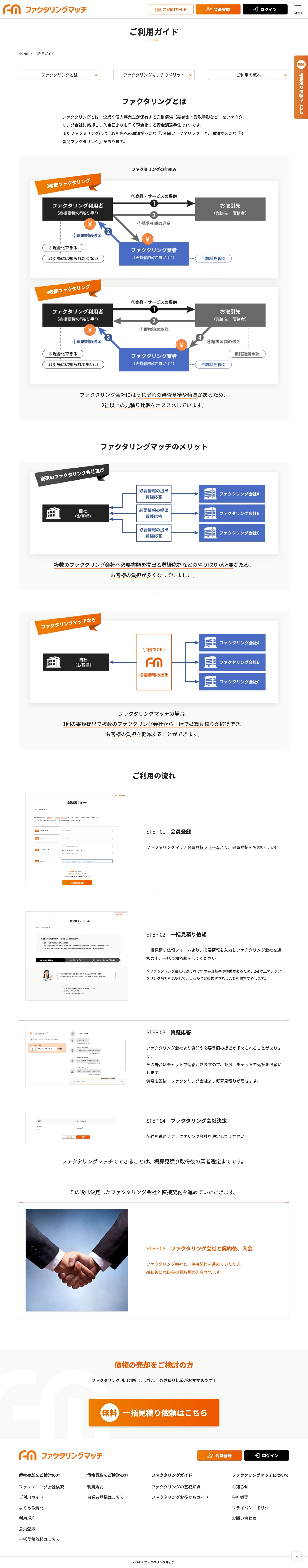 ファクタリングマッチ様