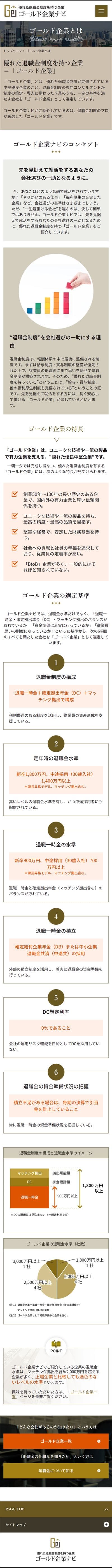 ゴールド企業ナビ様