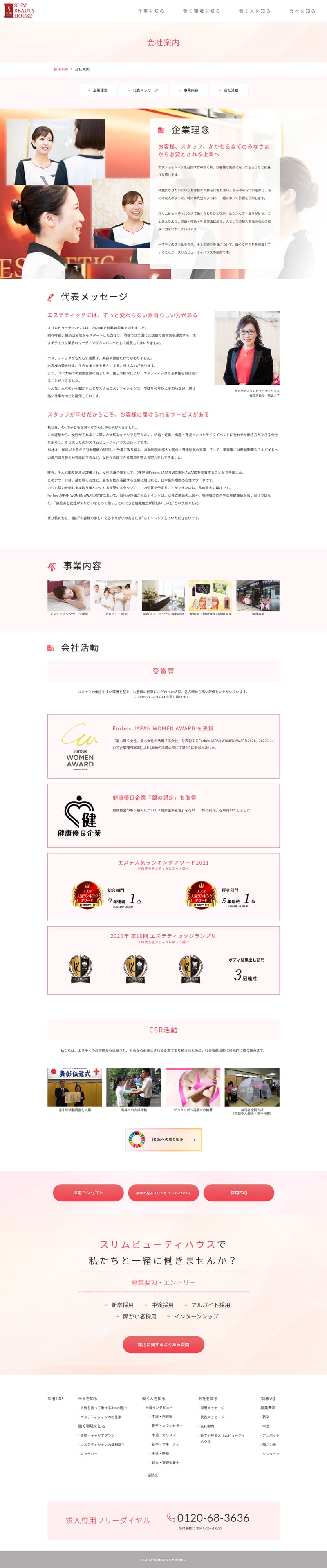 SLIM BEAUTY HOUSE採用様