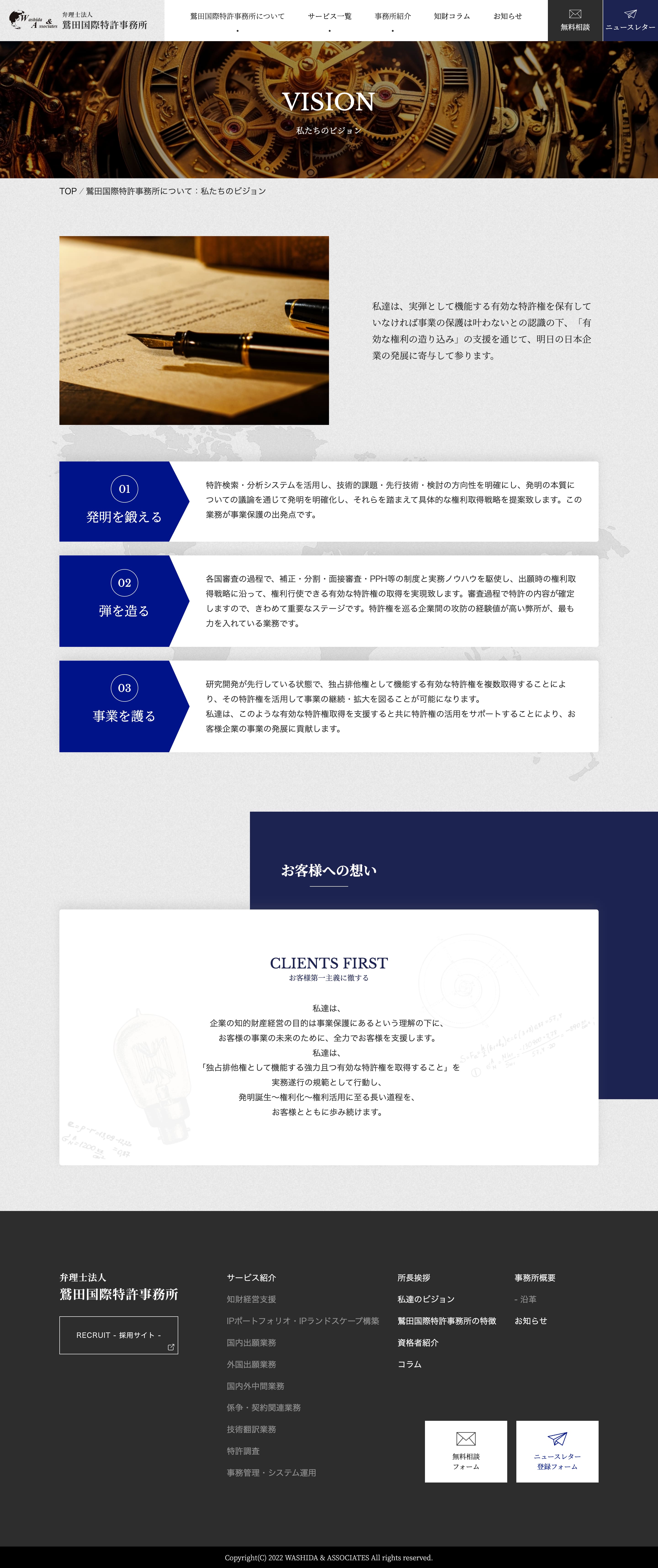弁理士法人鷲田国際特許事務所様
